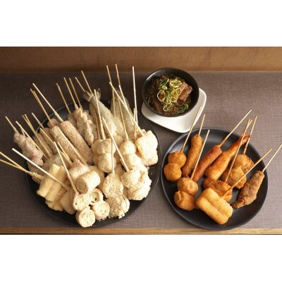 パン屋のサクサク串カツセット南千里!ご家族みんなで串カツパーティー。大人気串が丸ごと入ったセットです