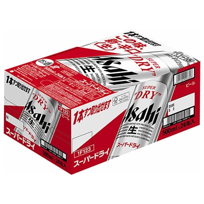 【アサヒビール発祥の地】アサヒスーパードライ缶　500m×24本　株式会社　笠井酒店