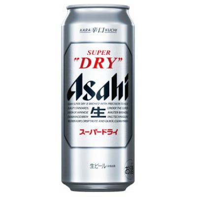 【アサヒビール発祥の地】アサヒスーパードライ缶　500m×24本　株式会社　笠井酒店