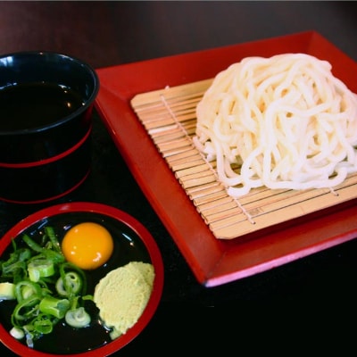 【製麺所直送】中細うどん生麺8人前セット(つゆ付き)
