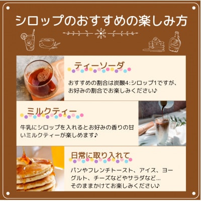 魅惑のフレーバーシロップ　(ミルキッシュクレメ)