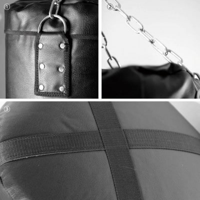 サンドバッグG　100cm　ブラック×イエロー