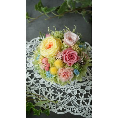 プリザーブドフラワーアレンジメントPafu