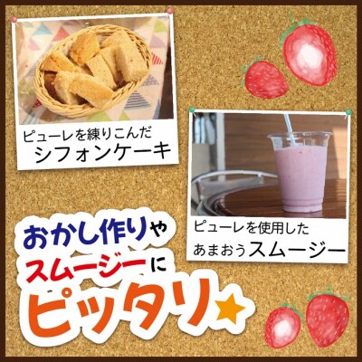 冷凍「博多あまおうピューレ」1kg×5袋【JAほたるの里】_HA1046