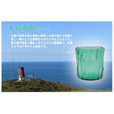 大島翡翠 タンブラー　NM-14GR_HA1160