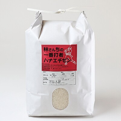 林さんちの一番打者ハナエチゼン　白米5キロ