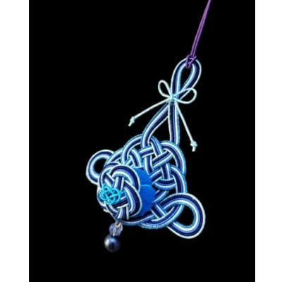 【金沢水引】水引アロマディフューザー　Hang　ブルー