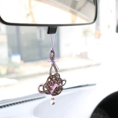 【金沢水引】水引アロマディフューザー　Hang　ブラック