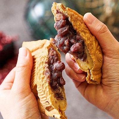 【さとふる限定】能登産大納言あずき入り冷凍たい焼き8個入り1パッケージ