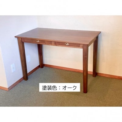 つばきやの学習机W80×D60×H73cm　オーク