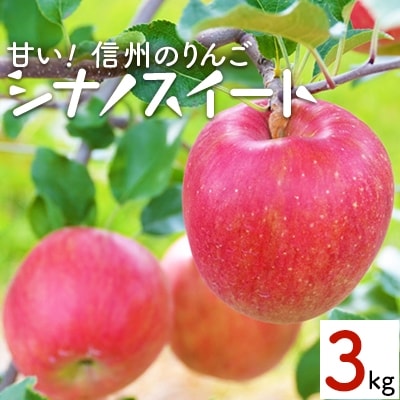2025年!信州のりんご【シナノスイート】約3kg