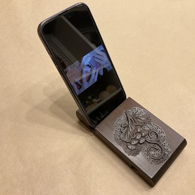 ぶどうのスマホスタンド