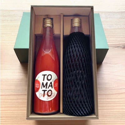 カラダよろこぶ「トマトジュース」2本入りギフトBOX