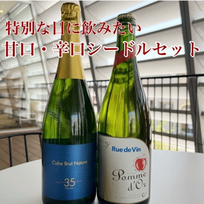 ナガノシードル　特別な甘口・辛口シードルセット