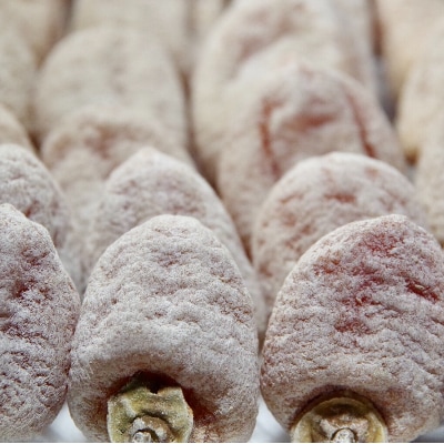 市田柿　贈答用 大粒サイズ(3Lサイズ)　化粧箱(700g)　