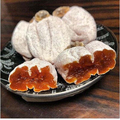 南信州の名産品【市田柿】ご家庭用 600g×4袋セット12月中旬~2月上旬発送