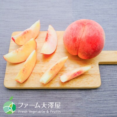 長野県産もも　なつっこ　贈答用　秀　約5kg(14~24玉)