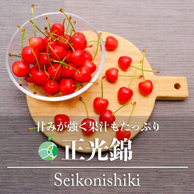 正光錦　さくらんぼ　L～2L　秀　約600g　長野県産