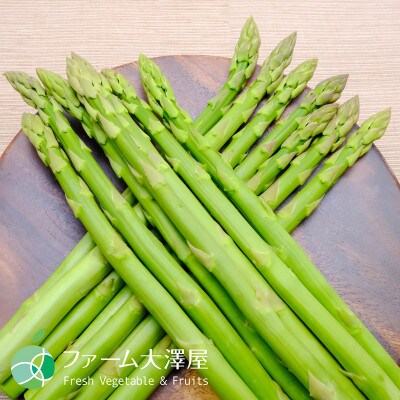 グリーンアスパラガス　約1kg　L-2L　30-60本　長野県産