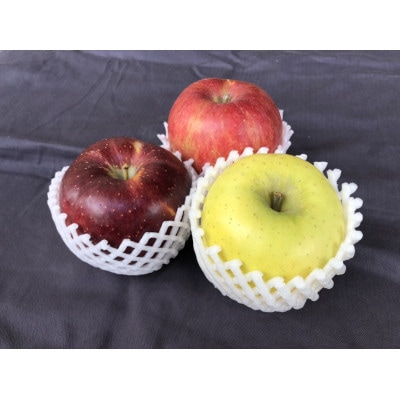 【先行受付】信州りんご3兄弟詰め合わせセット　約4kg