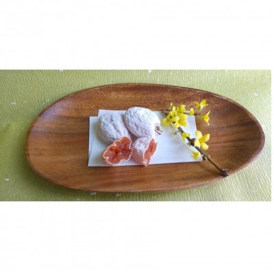 完熟市田柿 約500g【 栽培期間中/低農薬・除草剤不使用 】秀・優品 L/Mサイズ