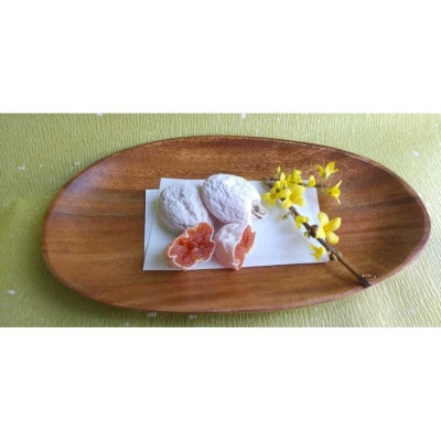 完熟市田柿 約500g【 栽培期間中/低農薬・除草剤不使用 】2L/Lサイズ 秀・優品