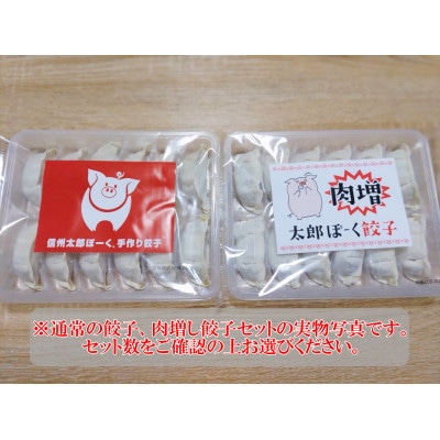 【信州太郎ぽーく】太郎ぽーく餃子セット(通常&肉増 各12個) 24個入り×2セット