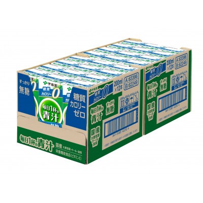 (紙パック)毎日1杯の青汁(無糖)200ml×24本