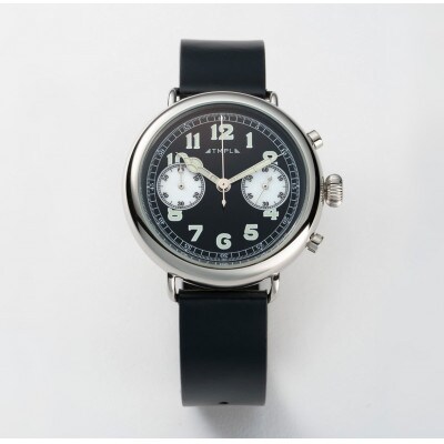 時代を感じるレトロデザイン TMPL CHRONOGRAPH 1910s-CG01SB