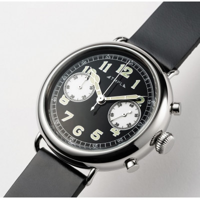 時代を感じるレトロデザイン TMPL CHRONOGRAPH 1910s-CG01SB