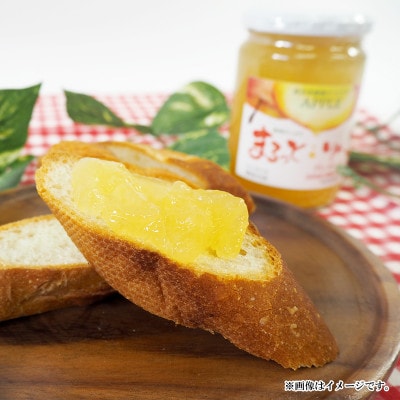まるっと・りんごジャム　410g×6本セット《黒岩果樹園》