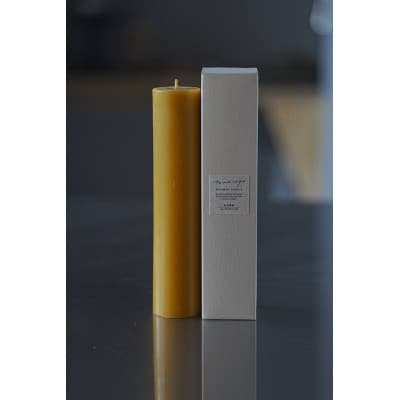 長野県産おおきな蜜蝋蝋燭　1本
