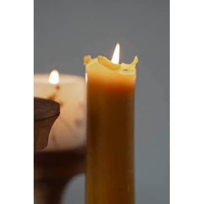 長野県産おおきな蜜蝋蝋燭　1本