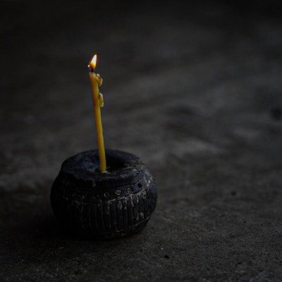 ちいさな蜜蝋蝋燭　10本×1セット