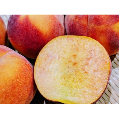 【さとふる限定】信州ハピネスフルーツ厳選　完熟桃2kg(贈答品・6～8玉)