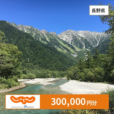 【じゃらんふるさと納税クーポン】 長野県でつかえる300,000円 クーポン