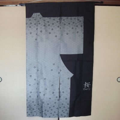 きものれん 桜 グレー黒 | ふるさと納税のお礼品