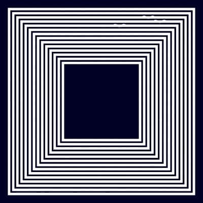 撥水風呂敷『ながれ』マリンボーダー(平織96cmサイズ)