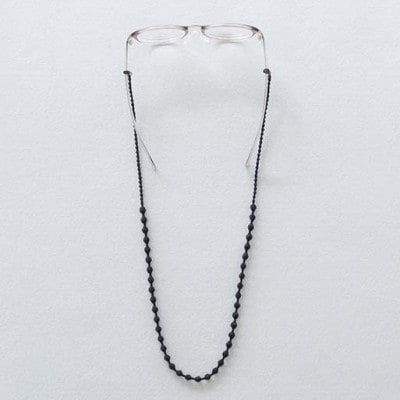 刺繍グラスコード　ブラック