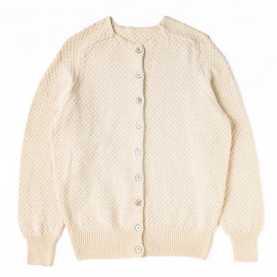 【ezu】cotton cardigan /コットン100%◆コットンカーディガン
