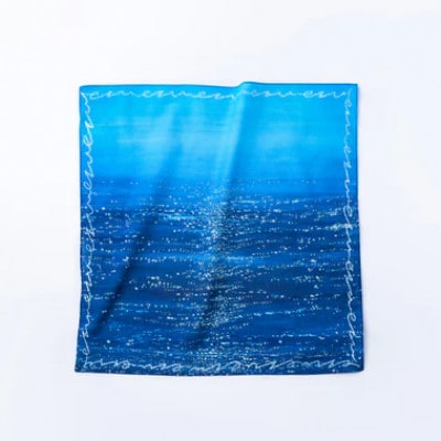 【ezu】handkerchief /no.006◆大判コットン100%