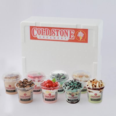 まるでケーキのようなパフェアイスのセット　コールドストーン　パフェアイス　4種×各2個(8個入)