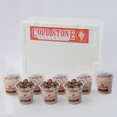 まるでケーキのようなパフェアイスのセット　コールドストーン　パフェアイス　フォーリンチョコレート8個