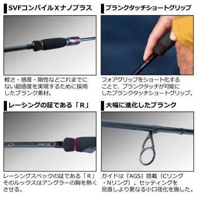 【釣具のダイワ】のルアーロッド EMERALDAS STOIST RT 88ML