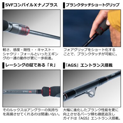 【釣具のダイワ】のルアーロッド EMERALDAS STOIST RT IL 91M