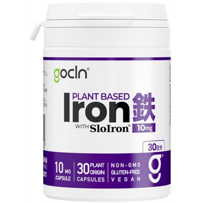 GoCLN 鉄分サプリ フェリチン鉄 10mg 30カプセル(30日分)