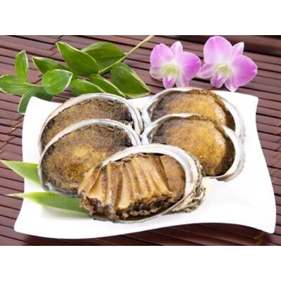 蝦夷アワビ酒蒸し(L)