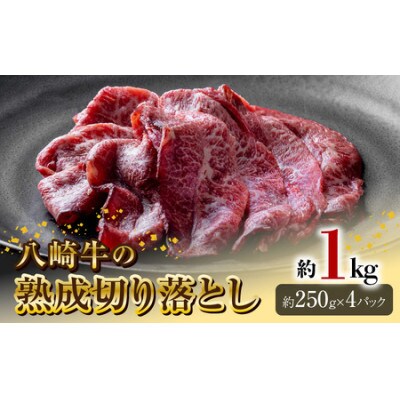 八崎牛の熟成切り落とし　1.0kg
