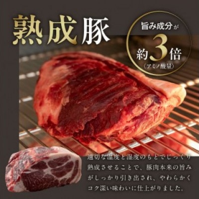 宮崎県産熟成豚バラブロック 約500g×1個