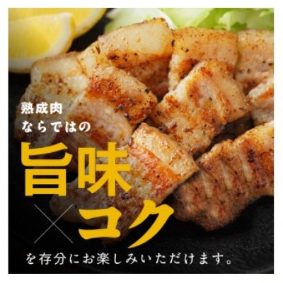 宮崎県産熟成豚バラ焼肉セット (約250g×2パック)